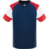 Russell Athletic Youth Mundo Jersey (322861-C), Color 'Navy/White/Scarlet'